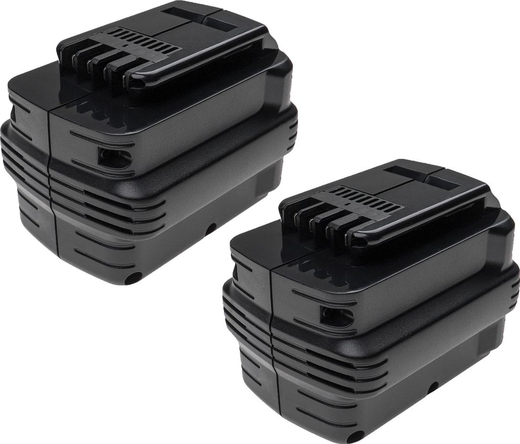 EXTENSILO 2x Akku kompatibel mit Dewalt DW006KH, DW007, DW006K2XE, DW006K, DW006K-2, DW005K2H, DW007C2, DW007K Werkzeug (3300 mAh, NiMH, 24 V)