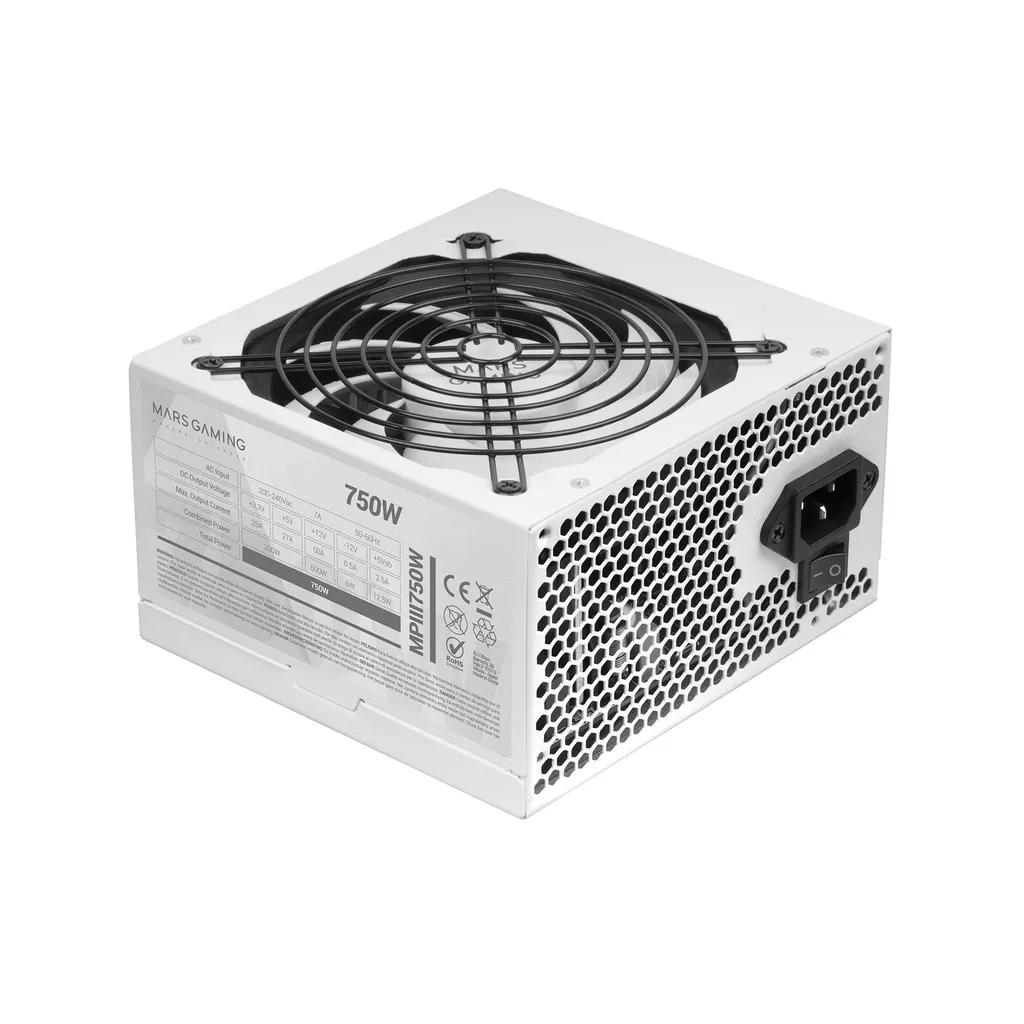 Ventilateur Blanc 120 mm avec Roulement FDB Ultra Silencieux pour PC