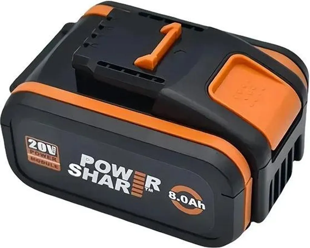 Power Upgrade: Batteria 20V 8Ah Li-Ion per Serie Worx WA3551/WA3570