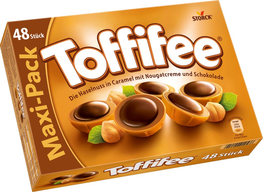 Storck Toffifee 48er Packung Schokoladenpralinen, 400g Produktbild