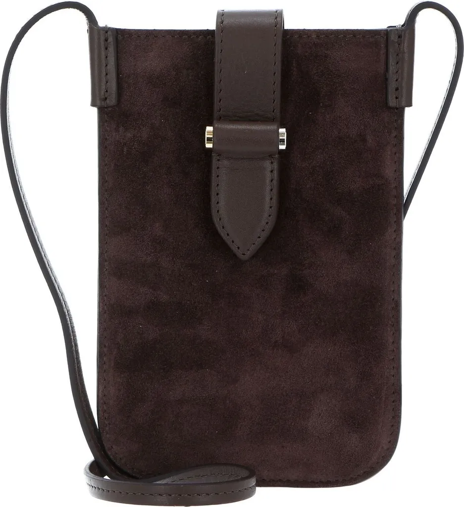 Protégez votre Smartphone avec le Sac Fiona DECADENT en Cuir Brun