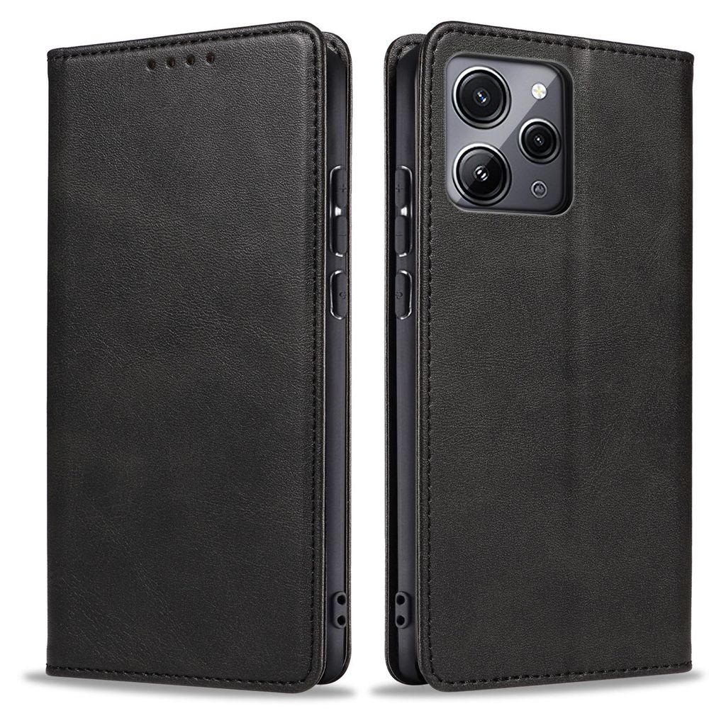 Handyhülle für Xiaomi Redmi 12 Kunstleder Flip Cover Hülle Produktbild 