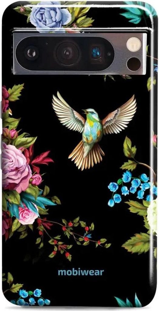 Handyhülle für Google Pixel 8 Pro, Mobiwear Elite Pro, Nachtkolibri
