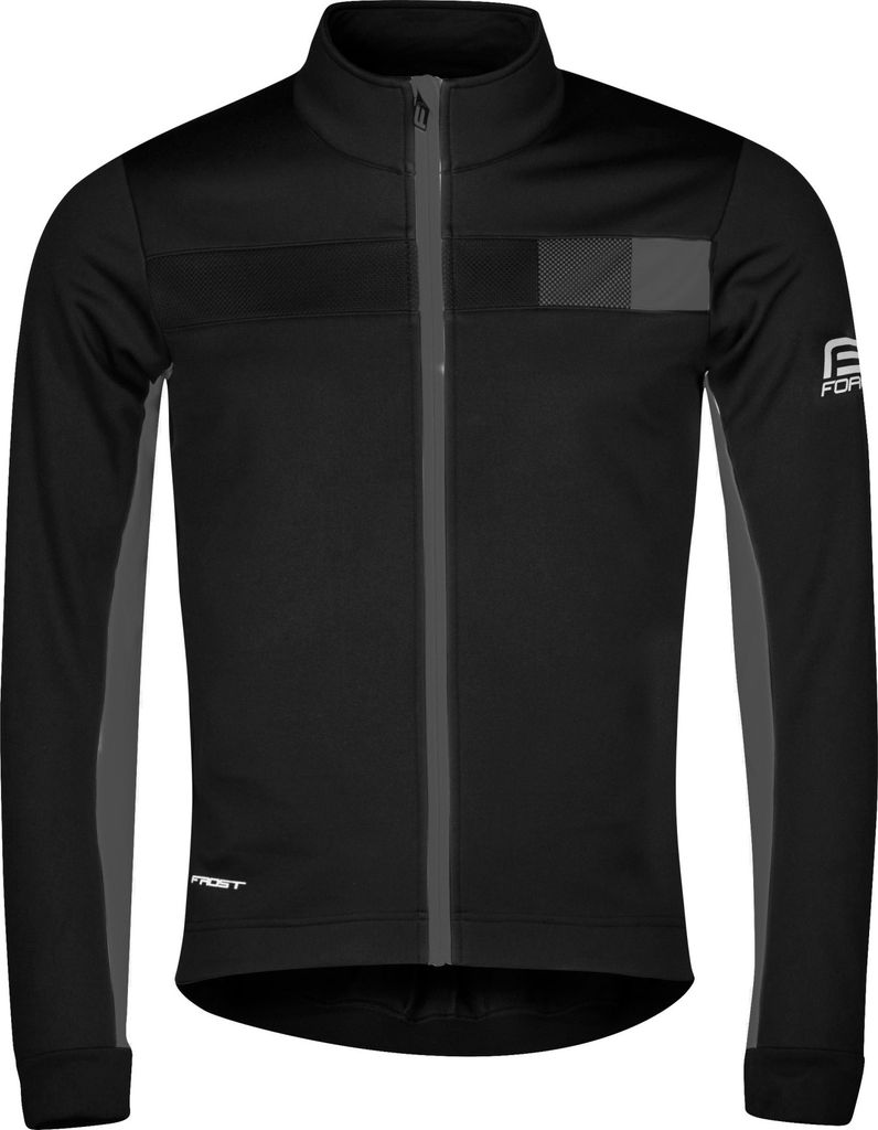 Jacke FORCE FROST softshell schwarz-grau -5 °C bis +5 °C %%% Größe: XL