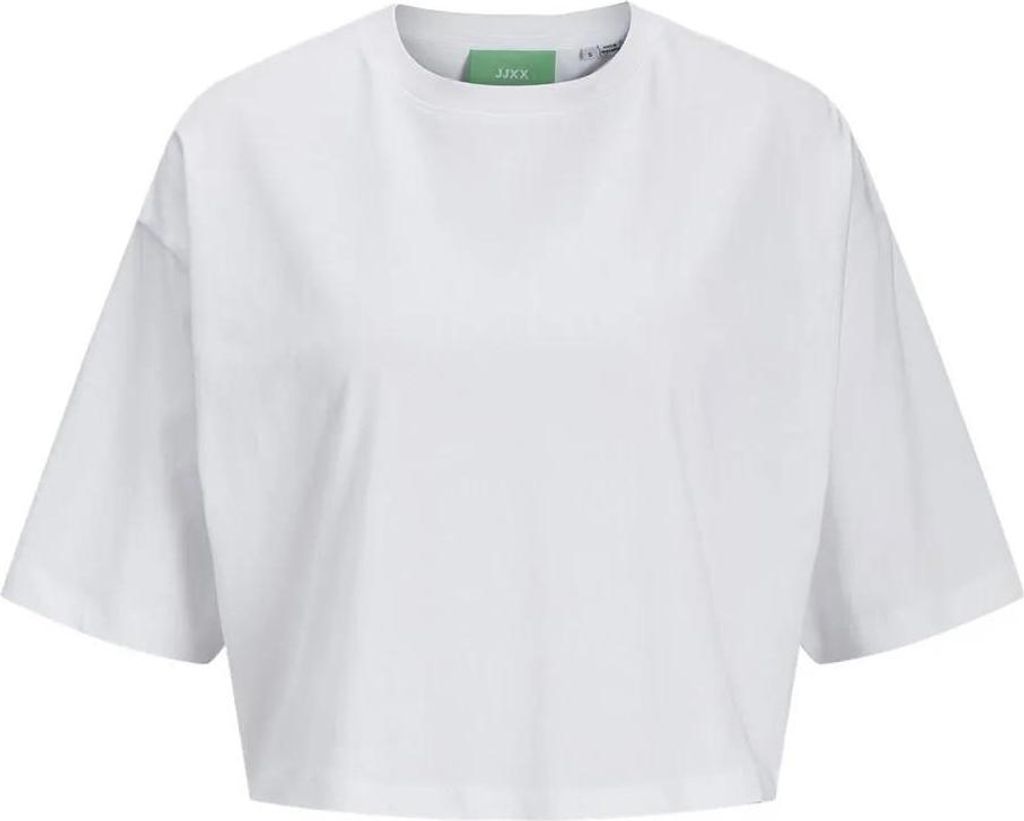 Jack & Jones Andrea Loose Jjxx Kurzarm-t-shirt Weiß L Damen Weiß L