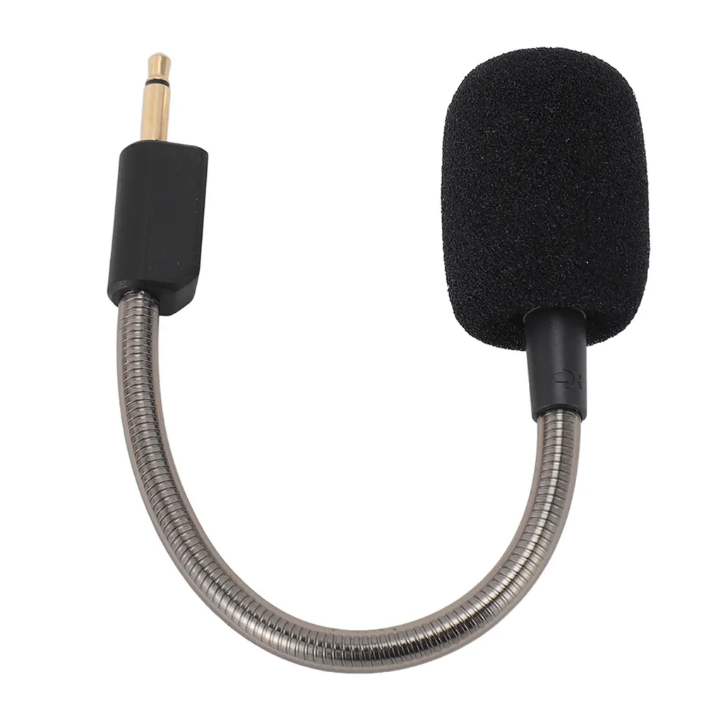 Microfono da gioco di ricambio, ABS e schiuma, cuffie, microfono staccabile per Razer BlackShark V2, BlackShark V2 Pro