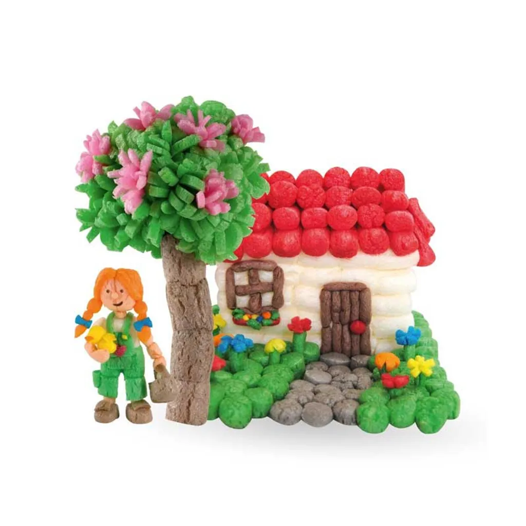 Jeu de Construction Naturel PlayMais XL avec Guide Modèles Animaux - 3