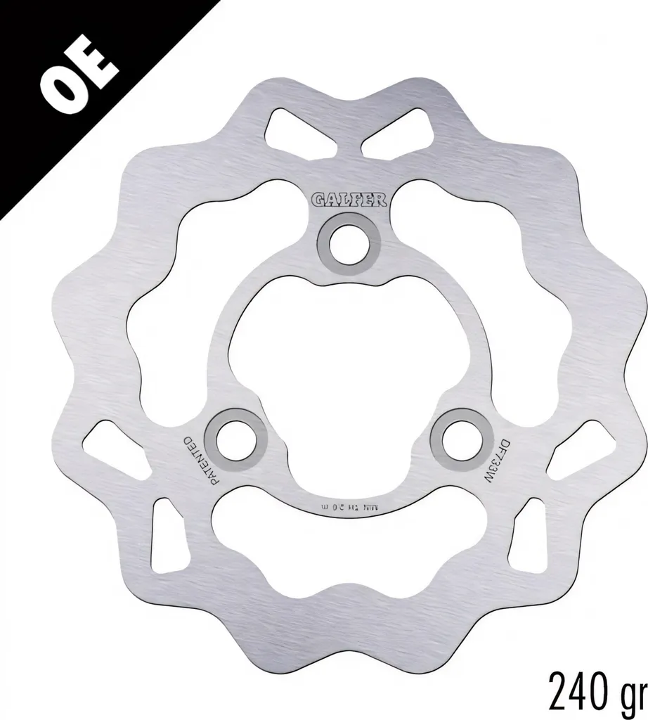 Stop au fading : Disques de frein Galfer WAVE pour Suzuki LT-R 450/500