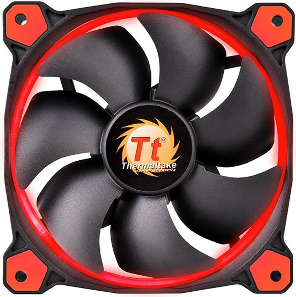 Ventilateur PC 12cm Thermaltake Riing 12 silencieux et efficace 24.6 dB
