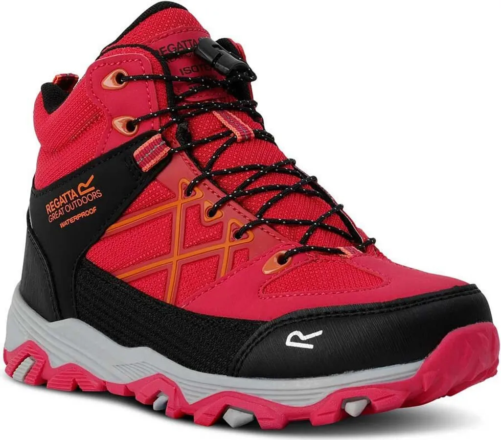 Bottes de Trekking Filles Regatta Samaris III Rouge 39 pour Montagne