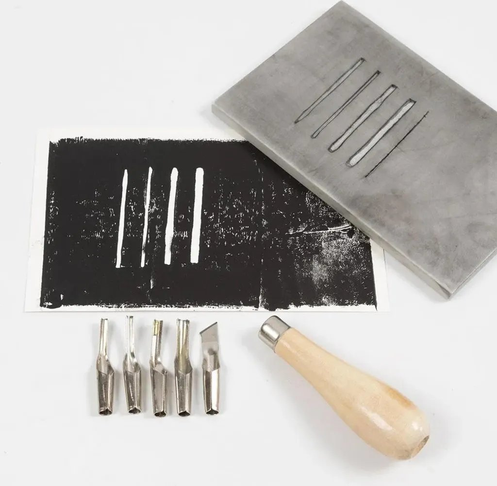 Kit linogravure pour débutant : apprenez la gravure à la maison facilement - 3