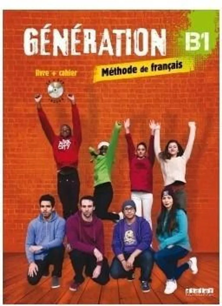 Méthode Generation B1 pour progresser en français avec cahier et CD