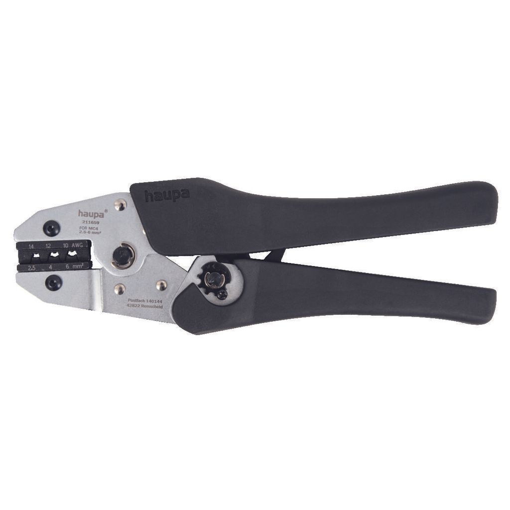 HAUPA Crimpzange für Photovoltaik, MC4, 2,5 - 6mm², 1 Stk.