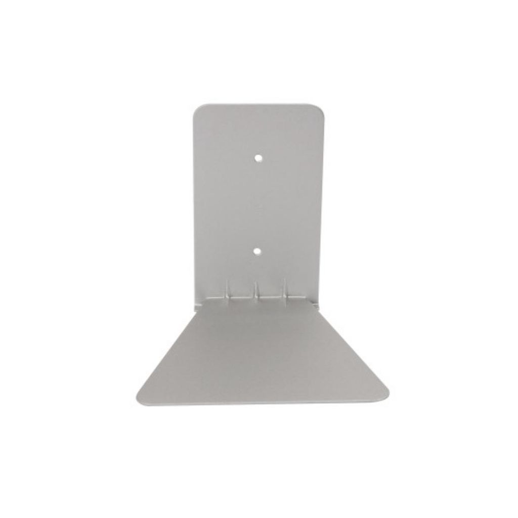 330633-560 - CONCEAL Schwebendes Bücherregal aus Metall, silber, groß, 9 kg