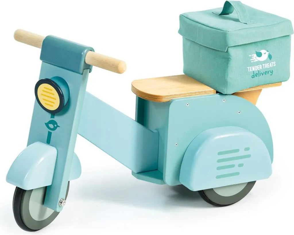 Scooter Livraison Bois Tender Leaf : Jouet Stable et Silencieux Enfant