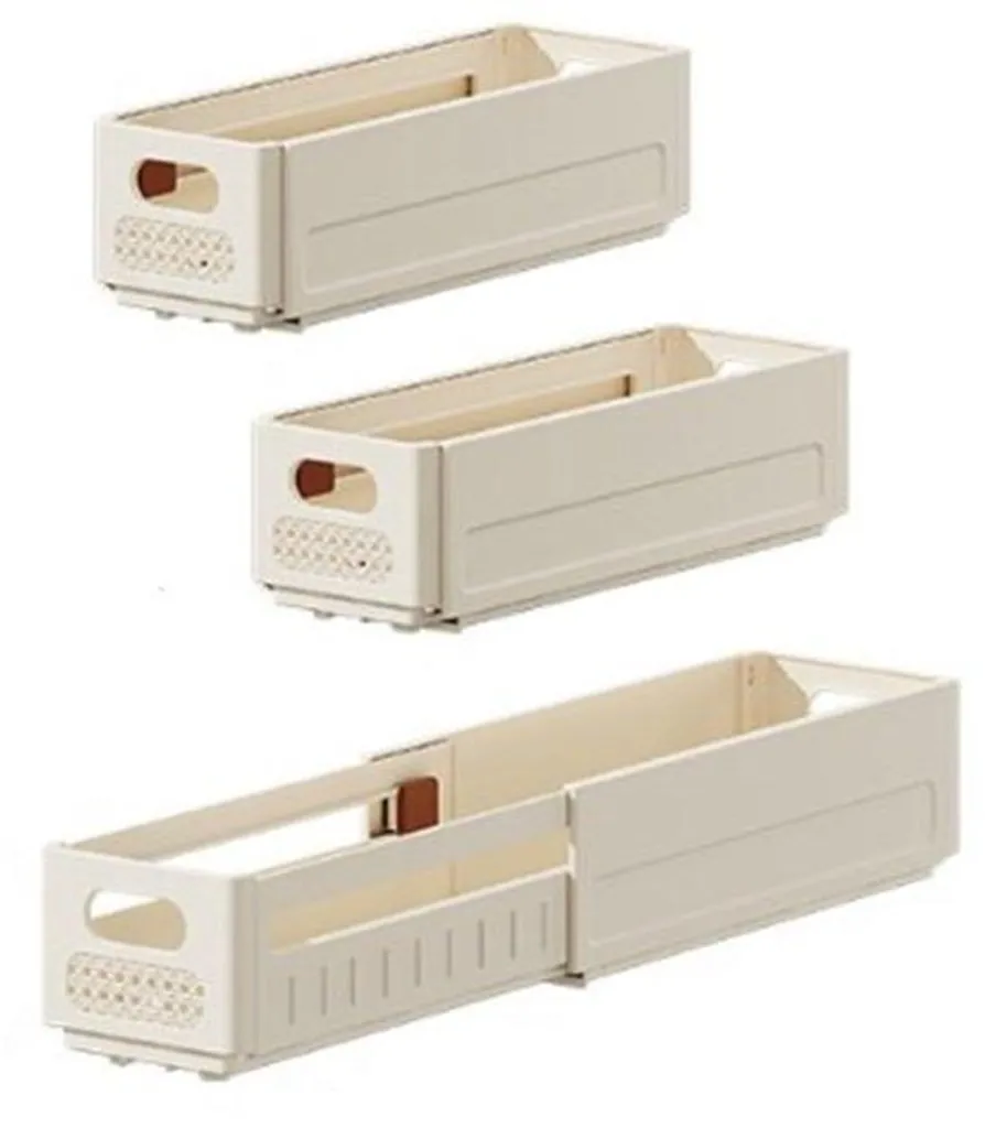 Désordre Fini : Organiseurs de Tiroirs Extensibles pour Armoire Range-tout