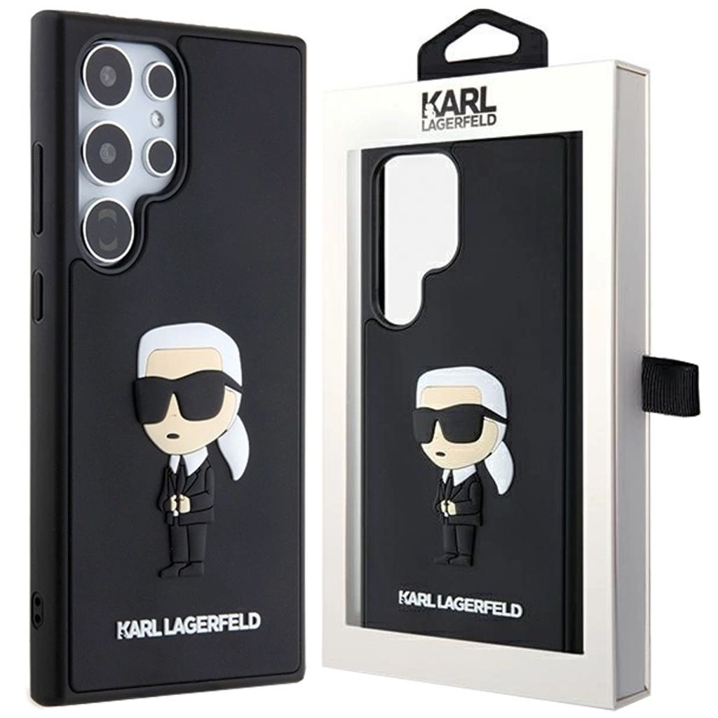 Karl Lagerfeld KLHCS24L3DRKINK S24 Ultra S928 schwarzes Produktbild 