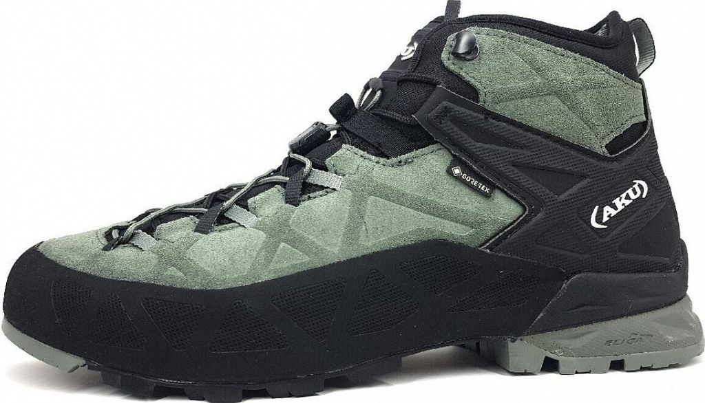 AKU Herren Wanderstiefel Rock DFS Mid GTX 8296-10, 8296-10.5, 8296-11, 8296-12, 8296-8, 8296-8.5, 8296-9, 8296-9.5 AKU-718 grün 10