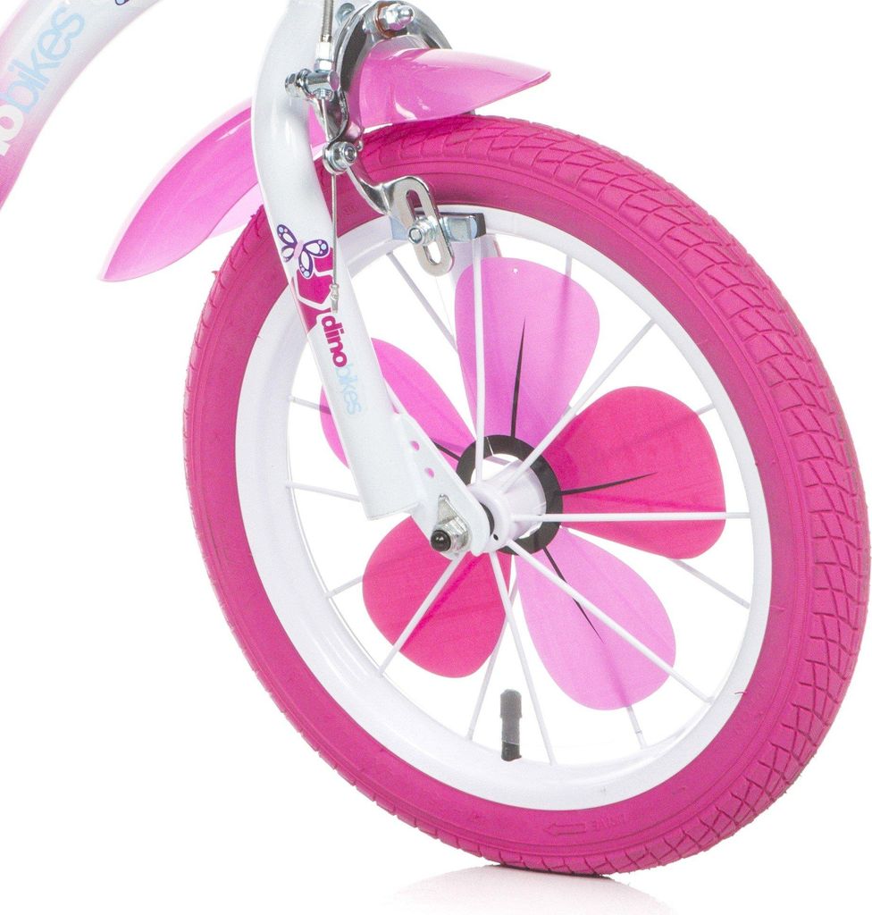 Mdchen 14" Fahrrad mit Zubehr FLAPPY