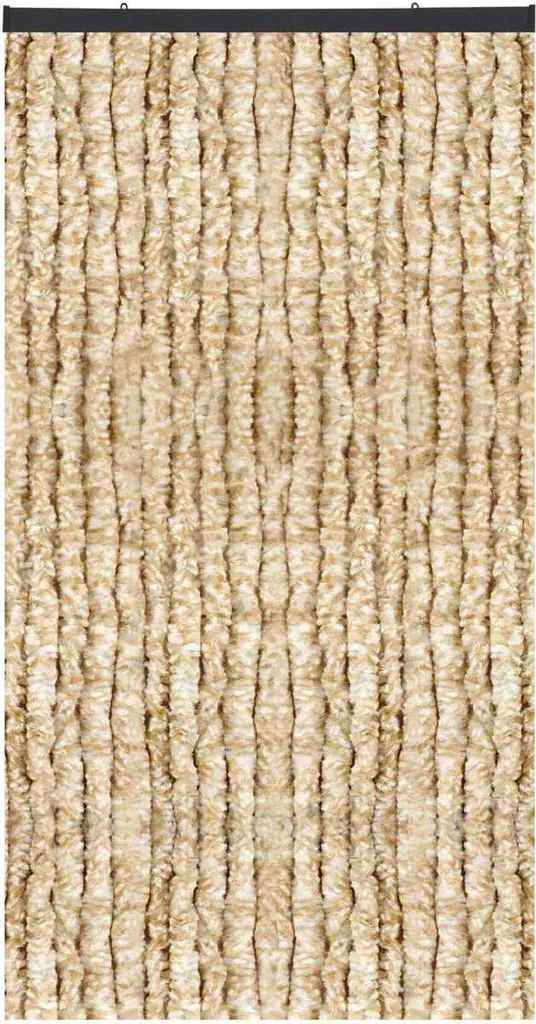 Tenda per Porta Morbida in Pile 120x250 - Comfort e Protezione Insetti