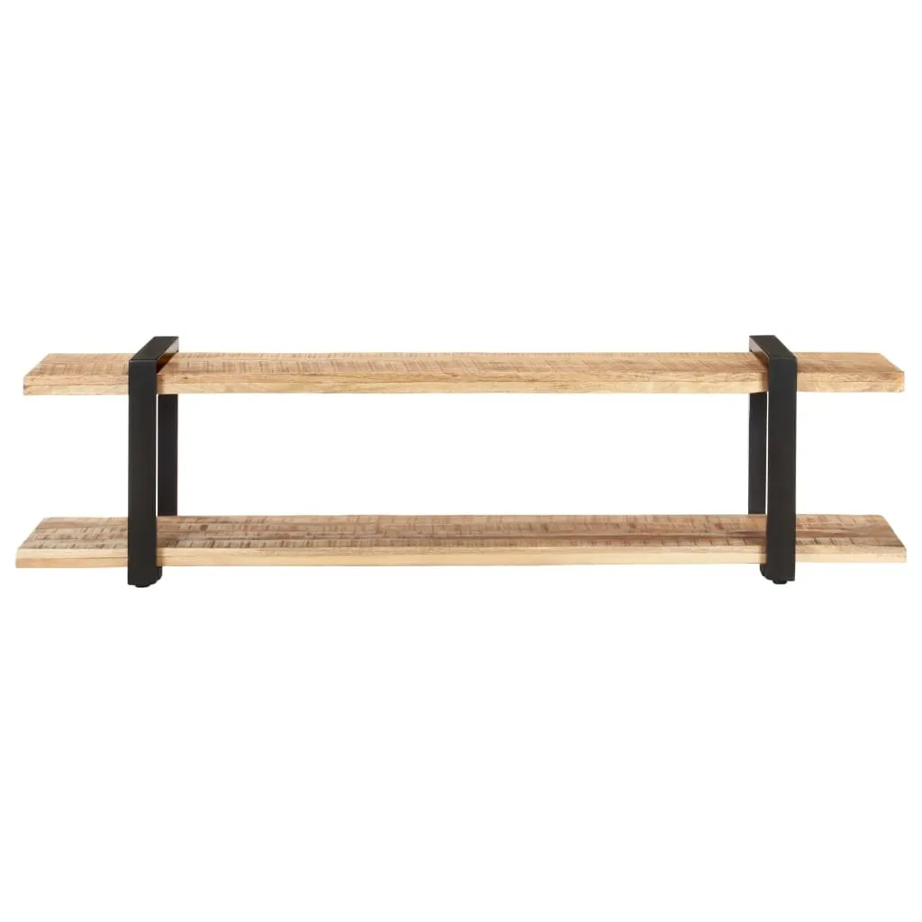 Mobile TV 160x40x40 cm Legno Massiccio Mango | Mobile Basso Moderno