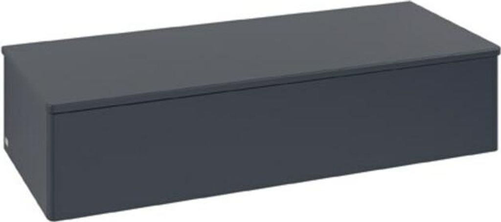 V&B Sideboard ohne Frontstruktur Antao 120x26,8x50cm, WBP Lac, md bl. m Lac