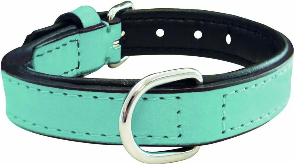 Collare Gloria 30cm Blu: Lo Stile Urbano incontra la Morbidezza della Pelle
