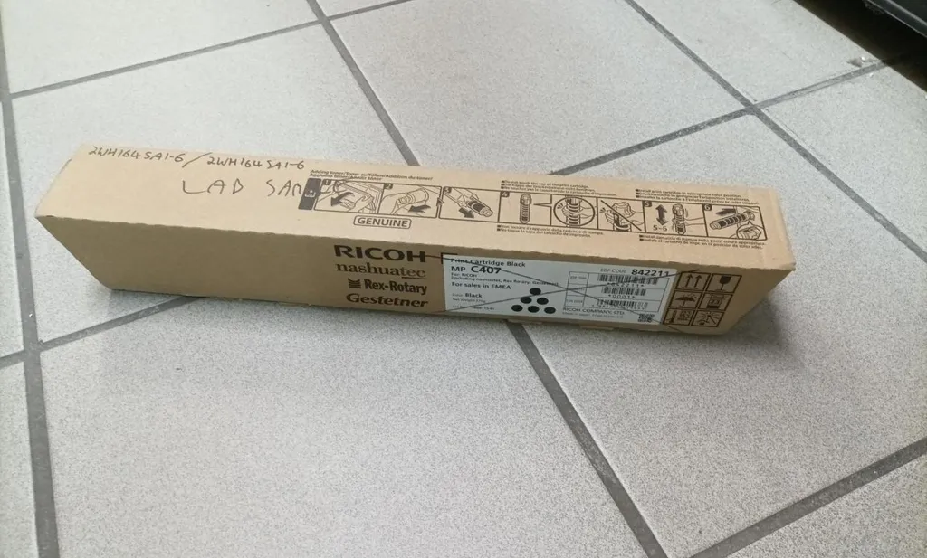 Toner Ricoh 842211 Noir Haute Capacité pour Gamme Ricoh MP C407 Series
