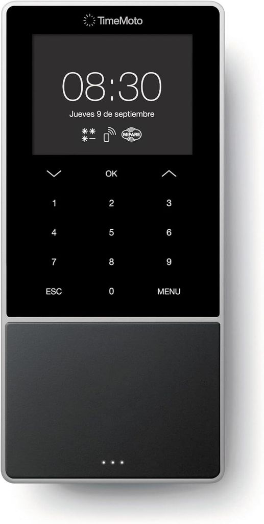 TimeMoto TM-818 SC Zeiterfassungsterminal, Kopplung mit Produktbild 