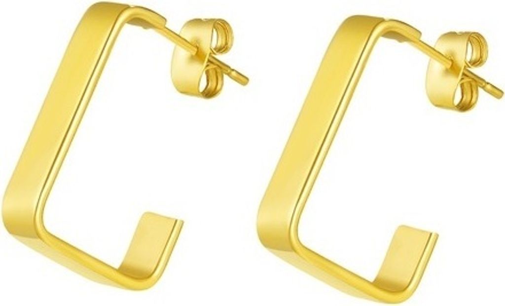 Blair Ohrringe in Gold – Elegante, hautfreundliche Schmuckstücke KP20577