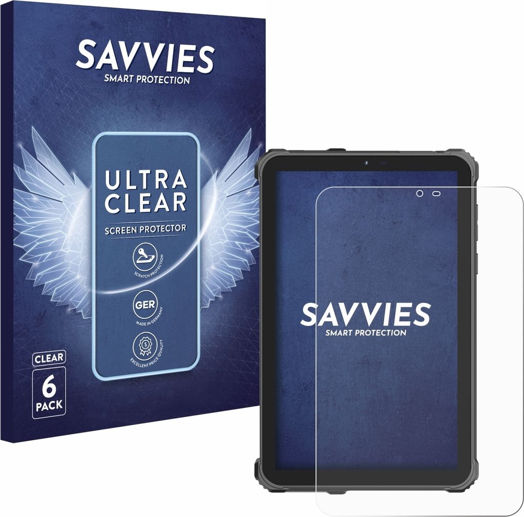 6x Für Oukitel RT3 Pro Schutzfolie Savvies Displayschutz Display Schutz Folie Klar Transparent