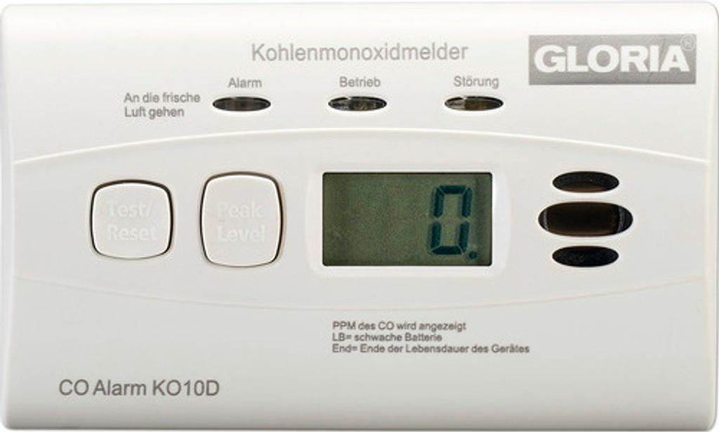 GLORIA K010D GLORIA K010D Kohlenmonoxidmelder Image du produit 