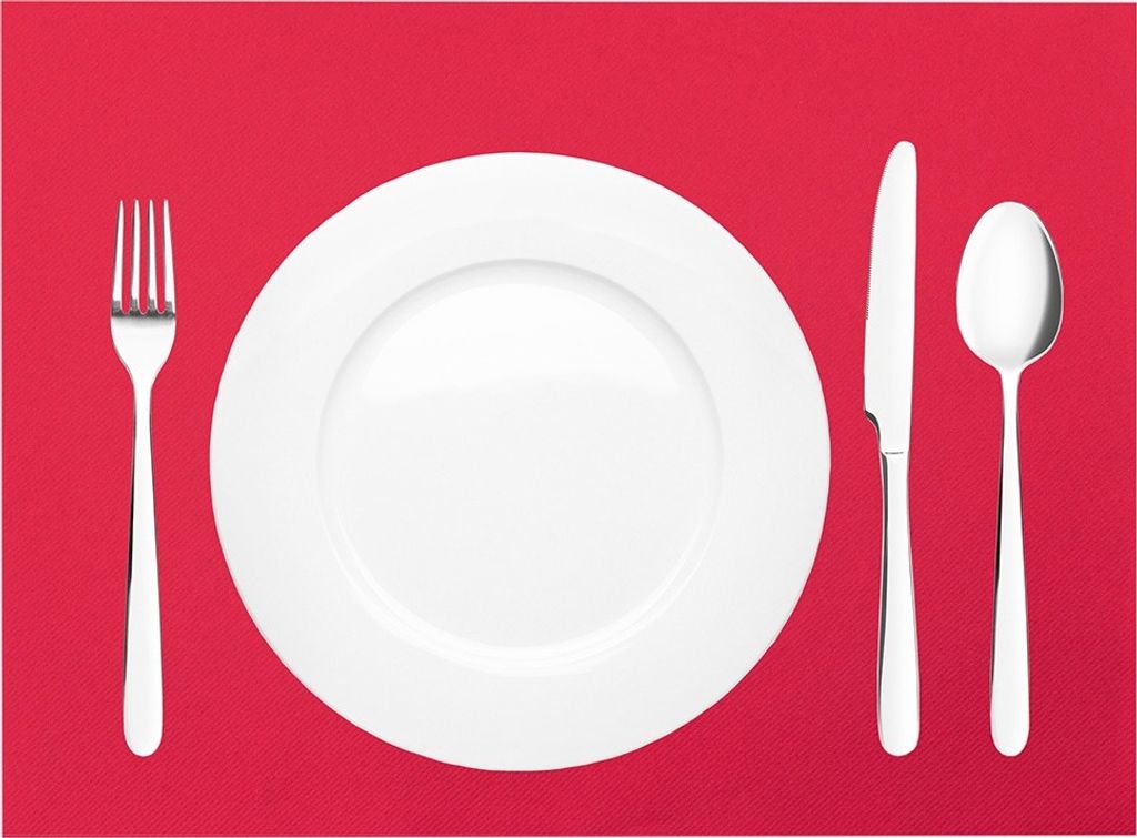 Sovie HORECA Tischset Rot aus Linclass Airlaid 40 x 30 cm, 100 Stück