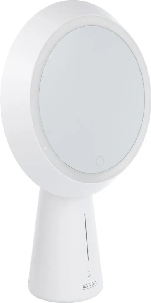 Miroir de maquillage LED blanc multifonctionnel avec tactile et veilleuse