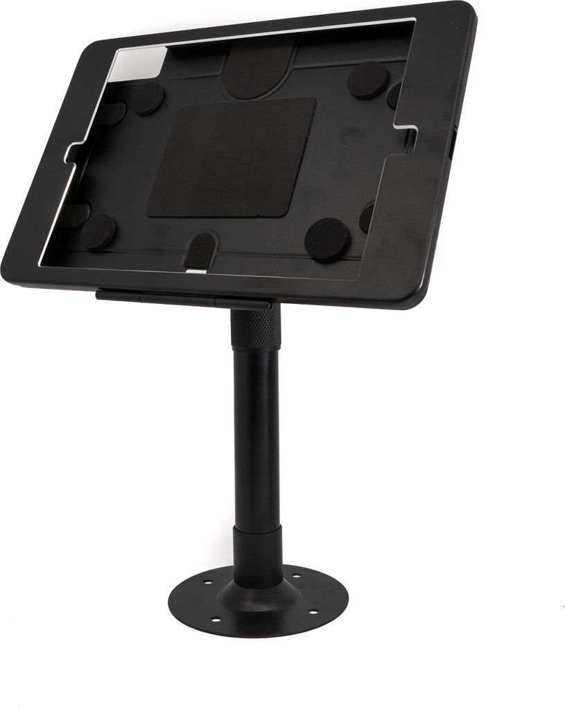 SYSTEM-S Tischständer 360° Halterung abschließbar für iPad Pro 10,5" (2017) in Schwarz
