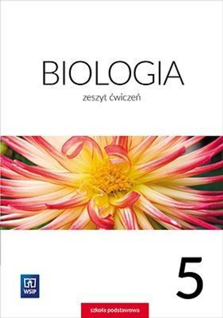 Biologia zeszyt ćwiczeń dla klasy 5 szkoły podstawowej WSiP