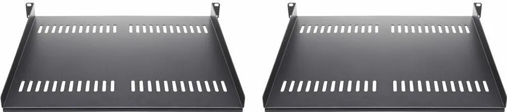 StarTech.com CABSHELF116V2PK Pack de 2 Étagères Rack 1U Ventilé 16"