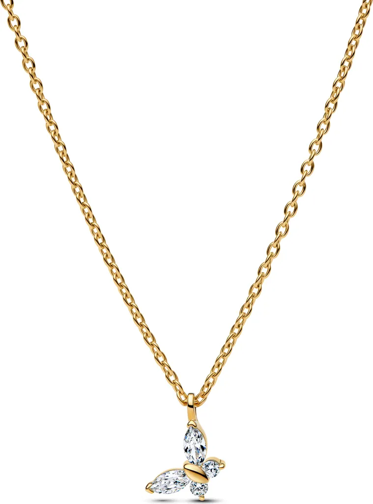 Collier Papillon Doré Inoxydable : Éclat Durable et Style Sans Défaut