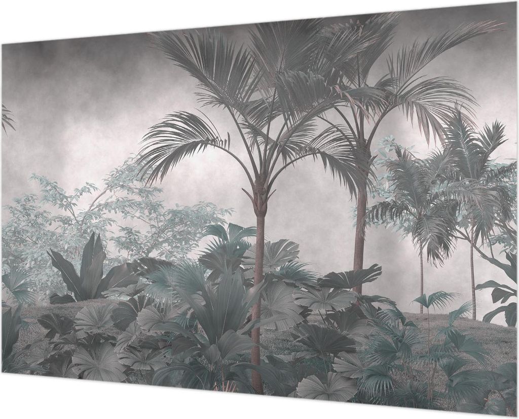 Wandtapete - Dekorative Tapete für Wohnzimmer - Tapetenfolie für Wanddekoration - 152x104 cm - Exotische Natur
