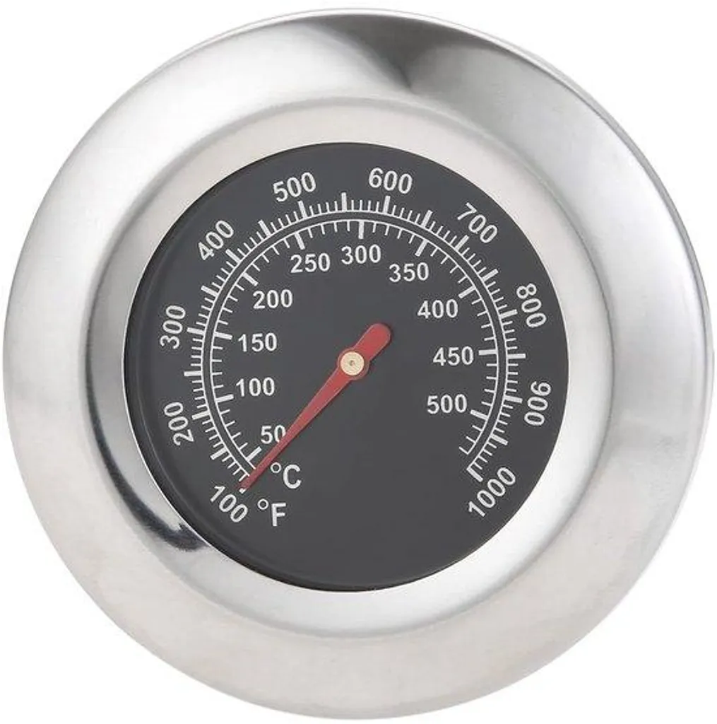 Thermomètre barbecue 50-500 °C en acier inoxydable pour grill et fumoir