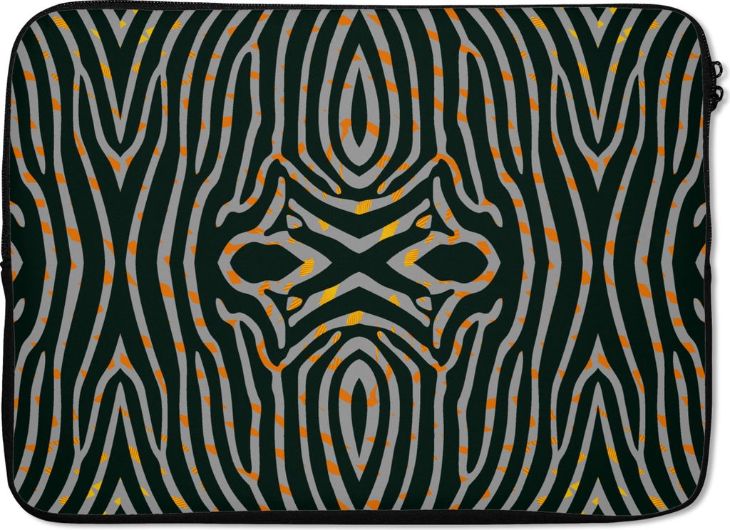 MuchoWow Laptop Hülle 13 Zoll Zebra - Tiermuster - Muster Laptoptasche - Laptophülle - Sleeve - Rundumschutz
