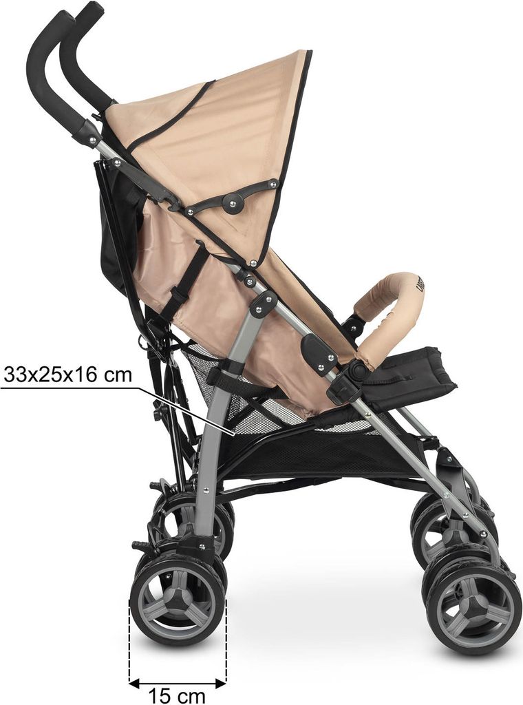 Spazierwagen/Kinderwagen Alfa Grau Produktbild 4