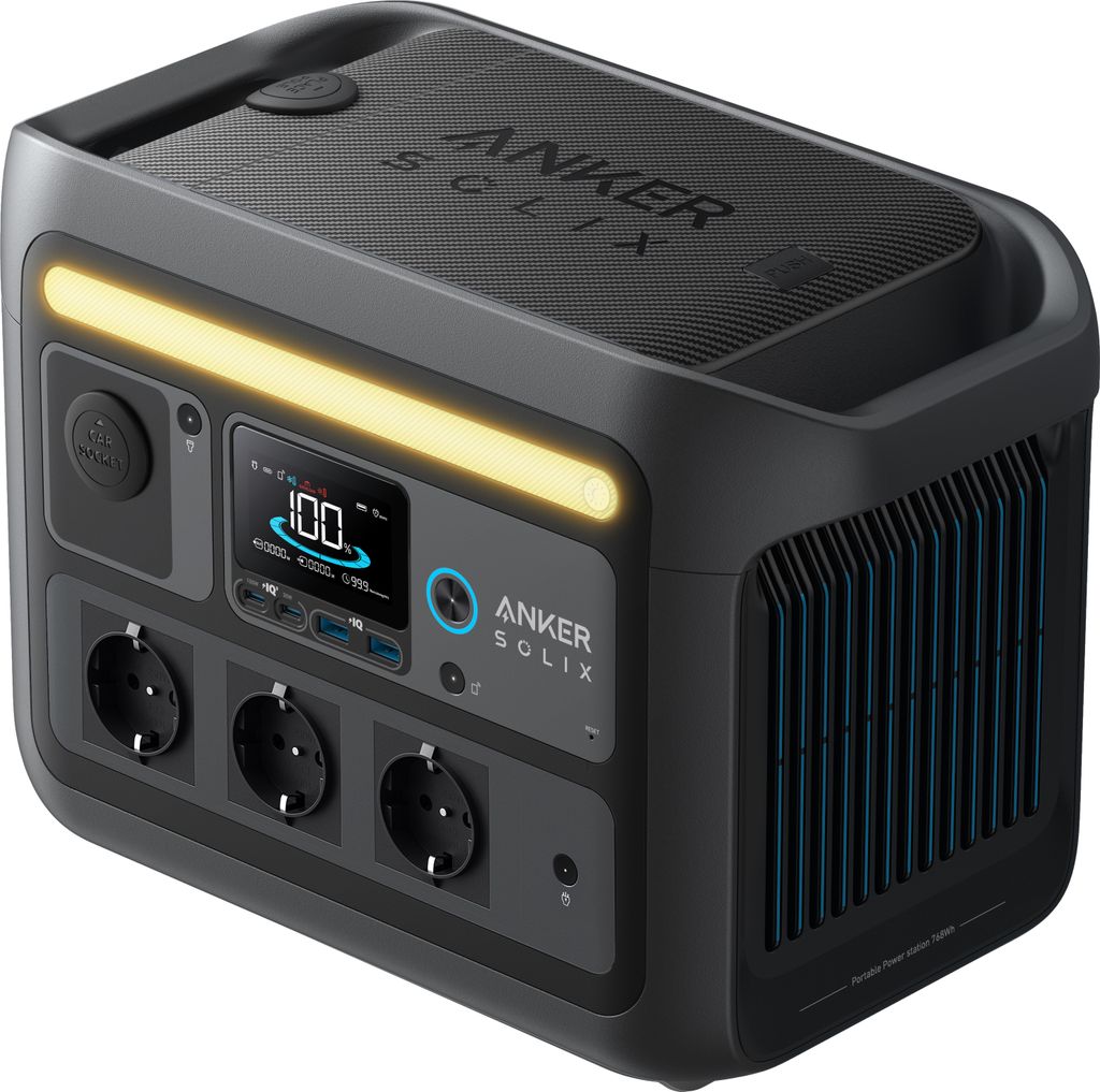 Station d'alimentation portable Anker Solix C800X, 768Wh, Image du produit 