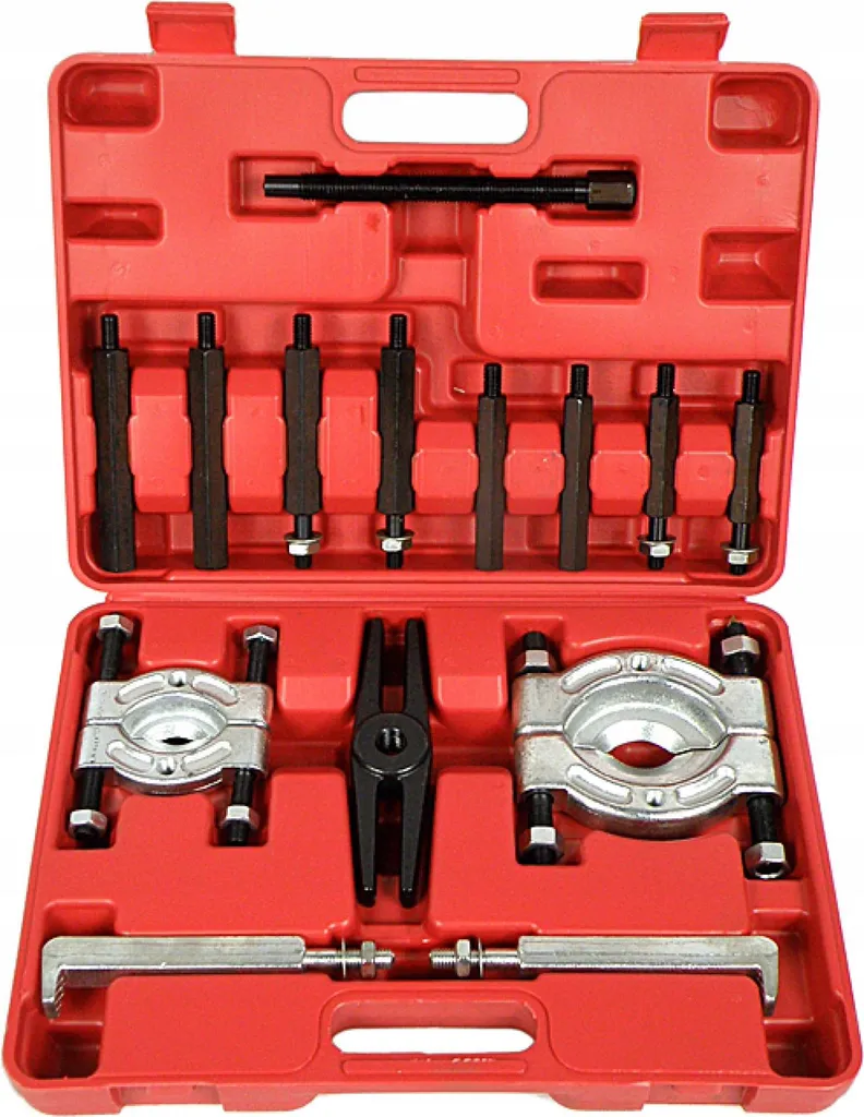 Kit décolleur de roulement et extracteur argent pour garage et atelier