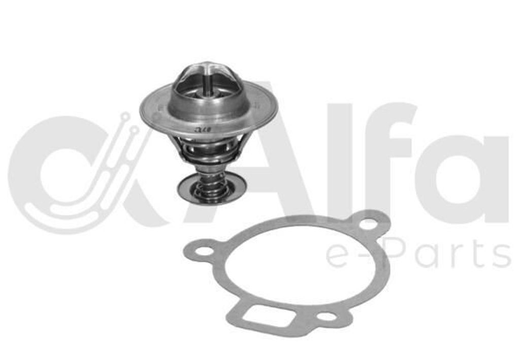 Alfa e-Parts Thermostat Kühlmittel 87°C für VW Golf IV Schrägheck (1J1) Golf V Schrägheck (1K1) POLO (9N) TOURAN (1T1, 1T2) Passat Variant (3C5)