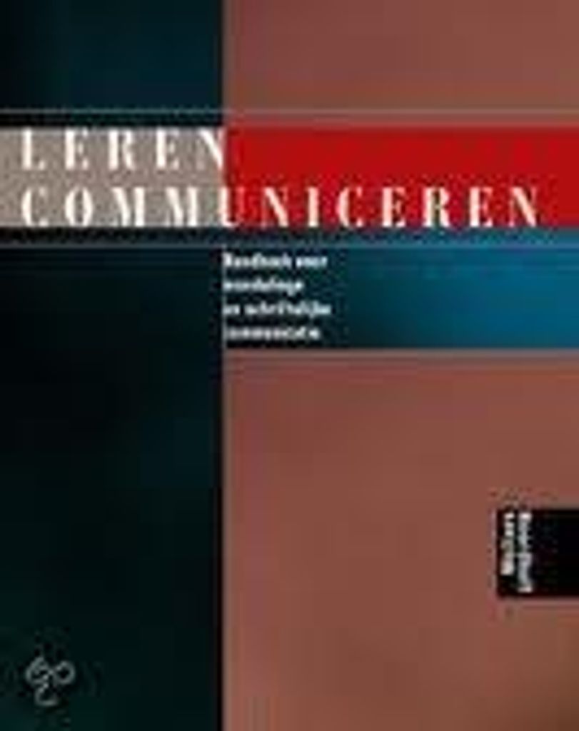 Leren communiceren | Michaël Steehouder