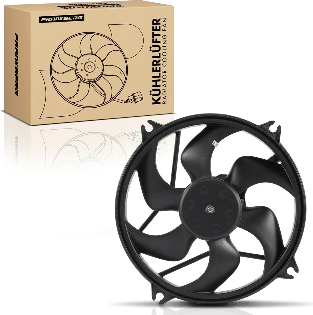 Ventilateur de radiateur Frankberg pour Peugeot 406 1.8-2.2L 1999-2004