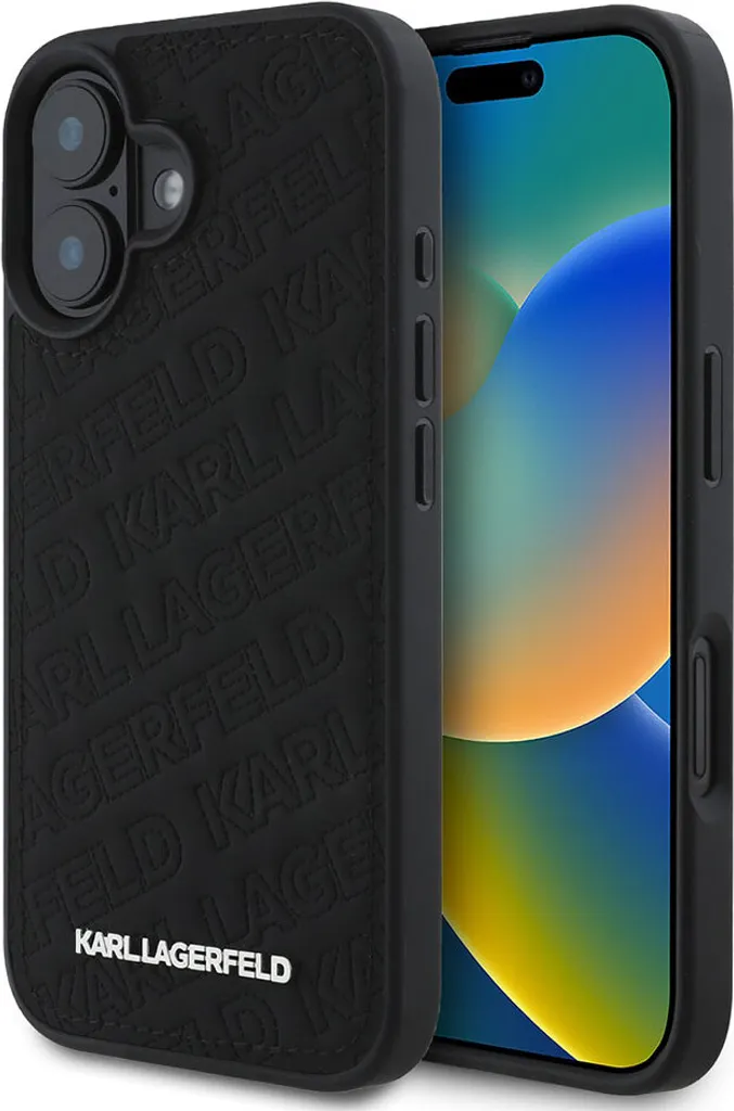 Coque iPhone 16 matelassée Karl Lagerfeld en polyuréthane robuste - 5