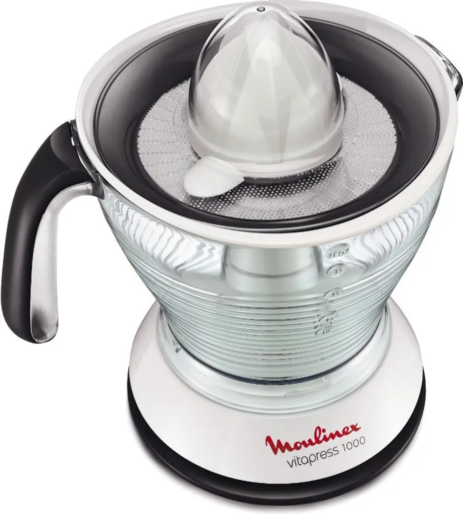 Presse-agrumes électrique Vitapress Moulinex 25W avec carafe graduée 0.6L