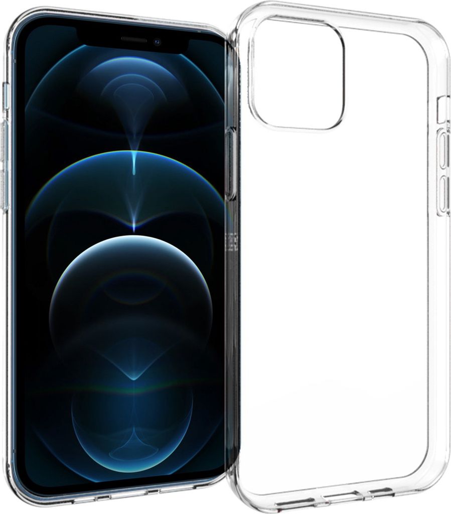 Accezz Clear TPU Backcover iPhone 12 (Pro) - Transparent